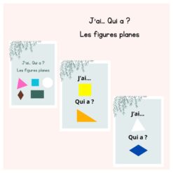 J'ai... Qui a ? (figures planes) - Maternelle et 1er cycle