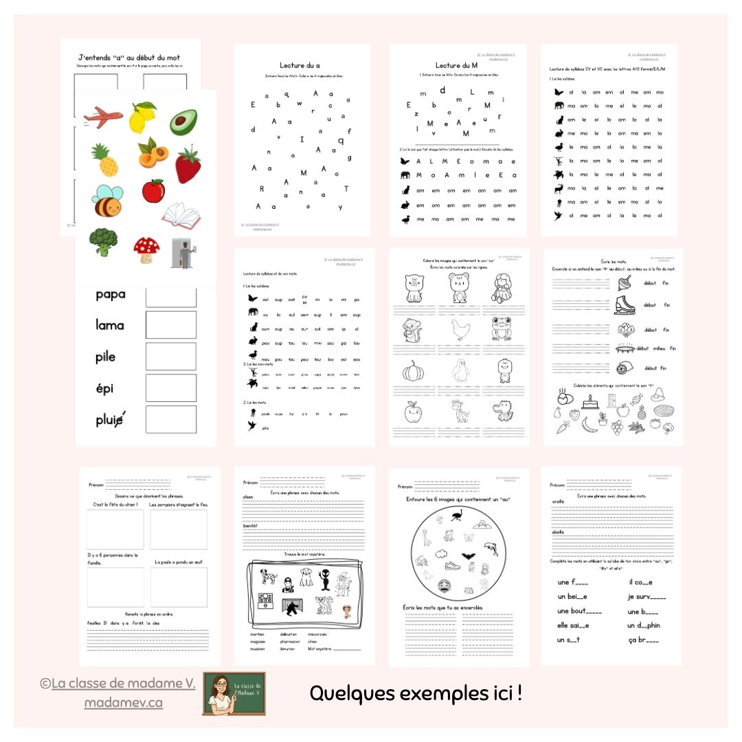 Lire et Écrire - Champion des sons - Ordre logique - Grandissant – Image 11