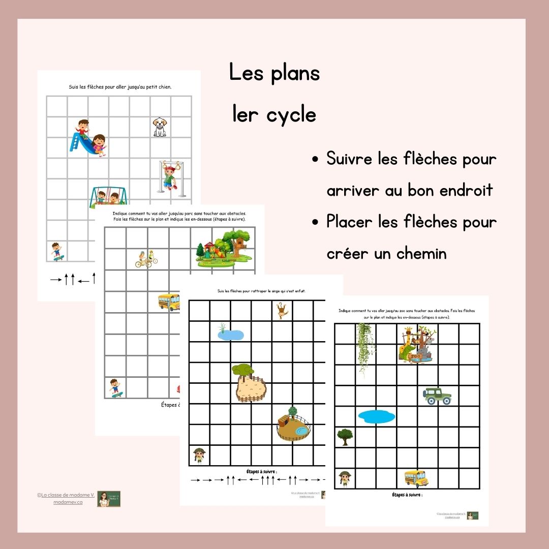 Les plans - 1er cycle