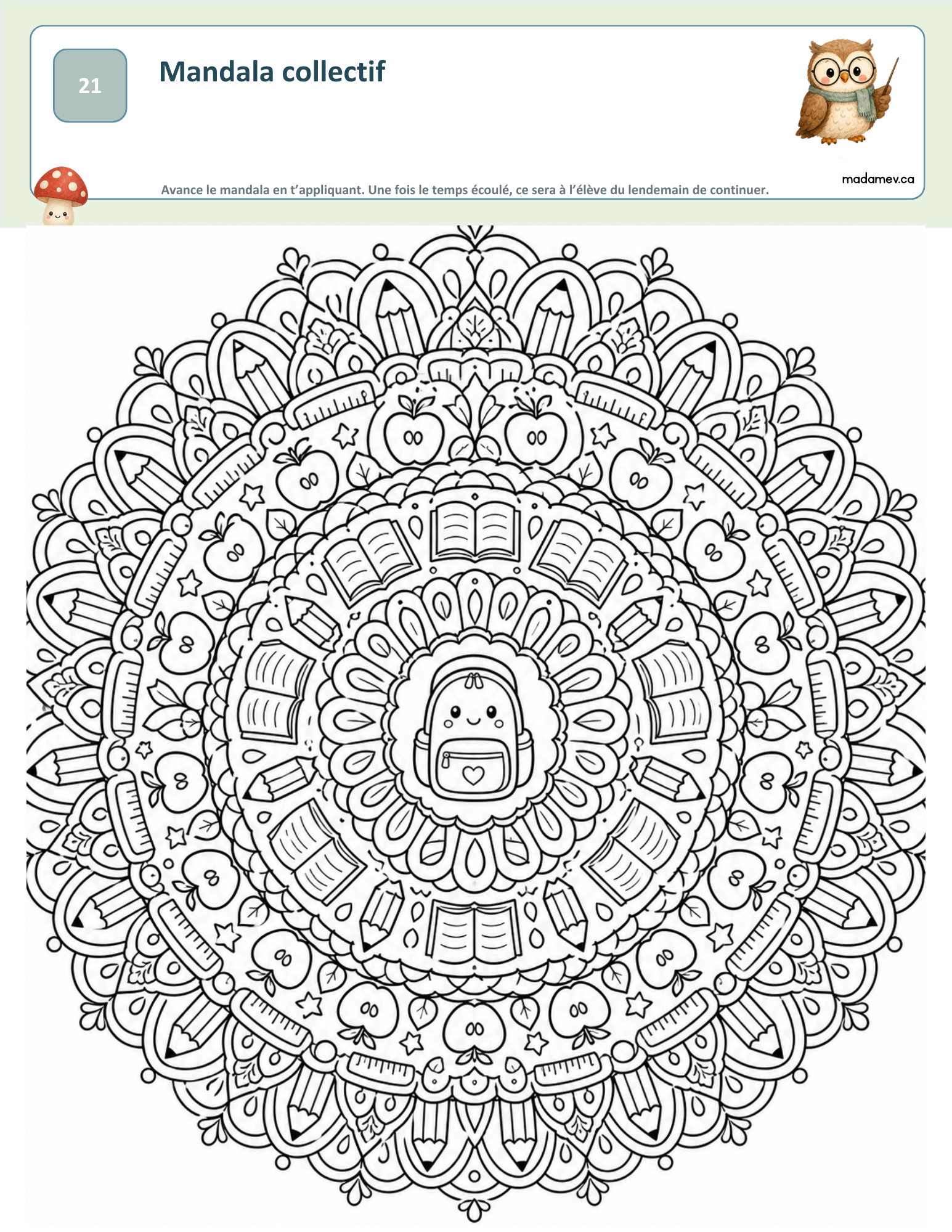 21 activités autonomes/Morning tubs - septembre – Image 8