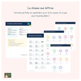 La chasse aux lettres