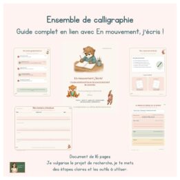 Calligraphie au 1er cycle - Guide pratique et outils clés en main + affiches