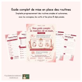 Système de routines clés en main + 15 activités brise-glace + 2 semaines de planification par période
