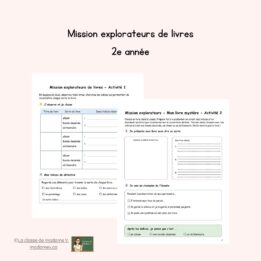 Mission explorateurs de livres
