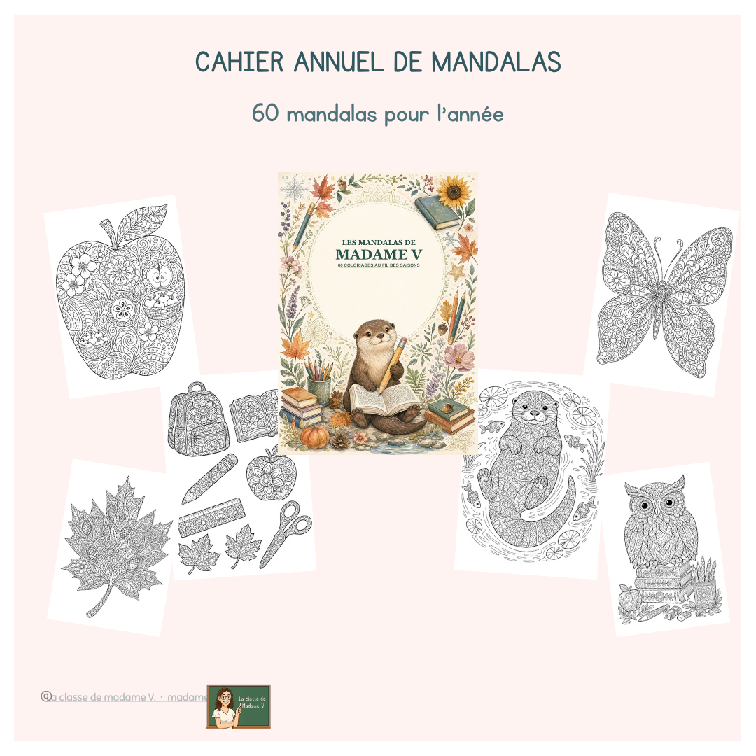 60 mandalas au fil de l'année