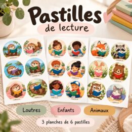 Pastilles coin lecture