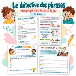 Histoire qui se suit ou non ? 2e année/fin 1re
