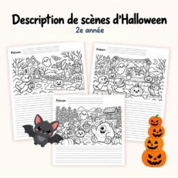 Scènes d'Halloween à décrire - Écriture