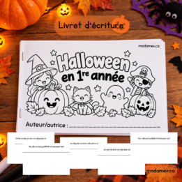 Livre d'Halloween - 1re année