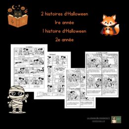 Courtes histoires d'Halloween - 1er cycle